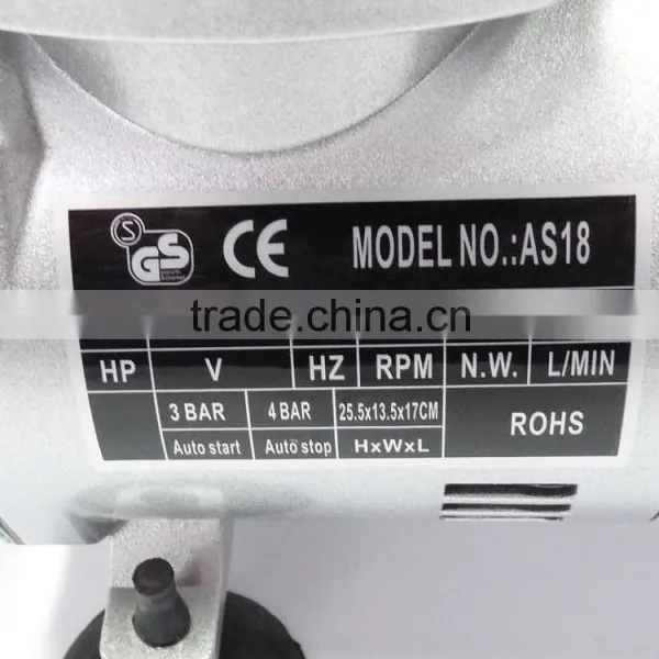 AS18-2 Mini Airbrush Compressor photo-5