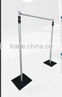 Aluminum Backdrop Stand Pipe Drape,backdrop Pipe and Drape for Wedding, Pipe Sizes(PD-001) photo-3