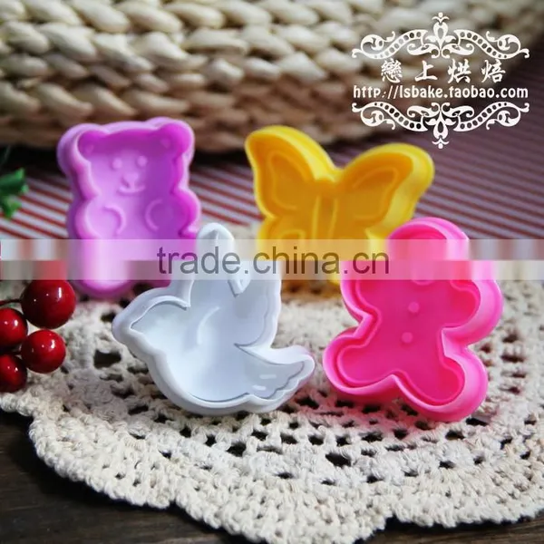 Plastic 3d Cake Decoration Mold Cookie Cutter photo-3