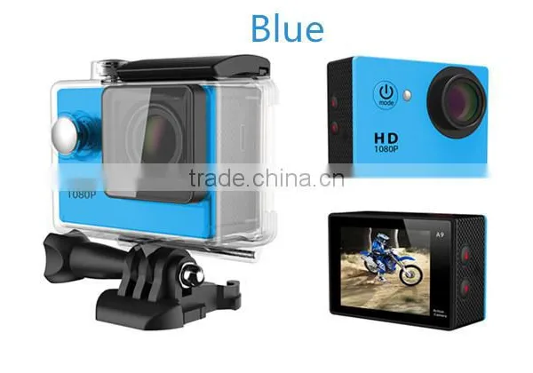 2016 Hot Sale Colorful Waterproof Sports DV Camera FHD 1080p Camera photo-3