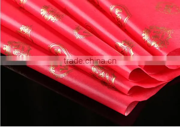 New Design Gift Wrapping Gold Tissue Paper photo-2