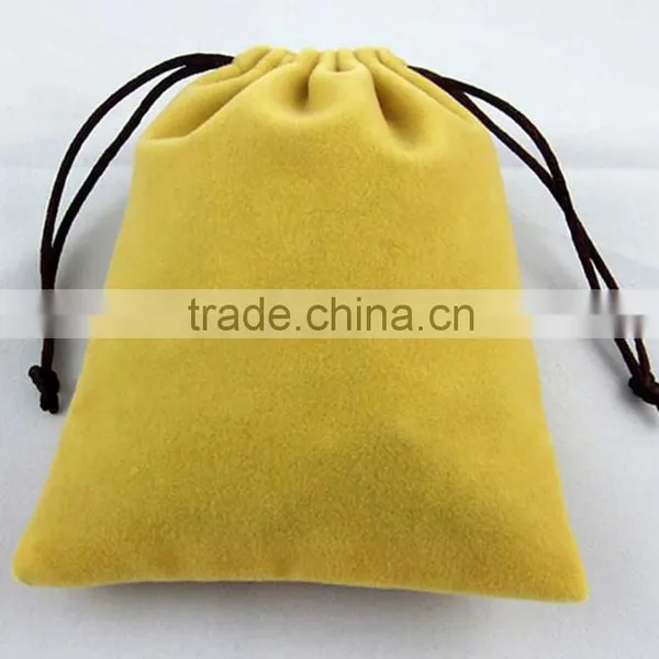 High Quality Custom Velvet Drawstring Pouch Bag ,velvet Jewelry Bag photo-4