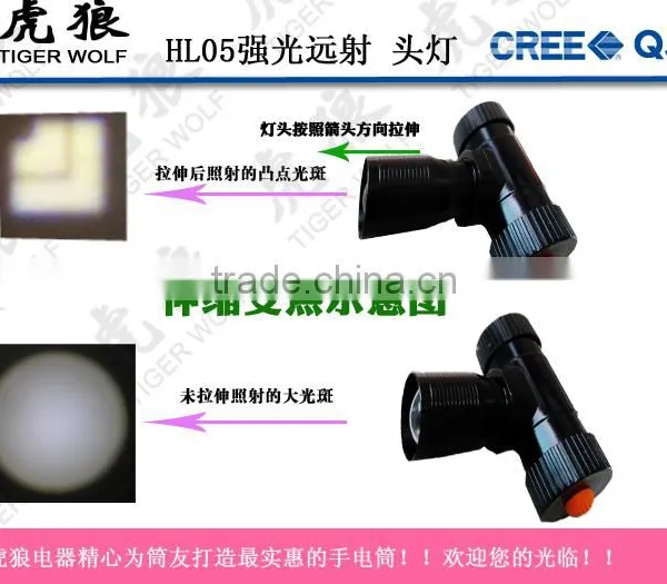Zoom Function Led Headlamp Aluminum LED Headlight photo-4