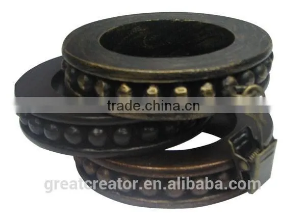 Great Creator High Quality 57mm (2-1/4") Diameter Round Reeded/Smooth Wooden Curtain Rods From China Manufacturer photo-2