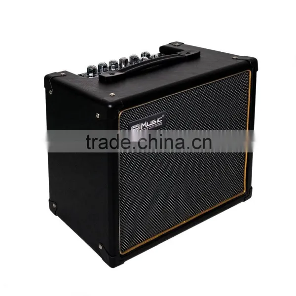 Coolmusic 20W 6 DSP Digital Effects 4 Modes Electric Guitar Amplifier Speaker Amplifiers From China