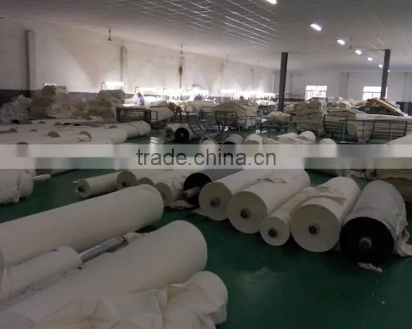 TC(65/35) GREY / GREIGE BLEND FABRIC FOR DYEING &PRINTING 110*76/TC45*TC45 Plain/Grey / Greigefabric/Weight: 107 Gsm /Width: 63" photo-2