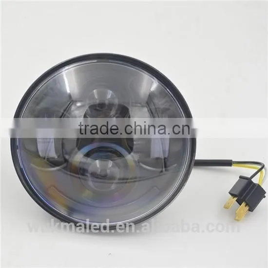 5-3/4" MOTORCYCLE LED Chrome 5.75 PROJECTOR LIKE DAYMAKER HEADLAMP for Harley Davidson photo-5