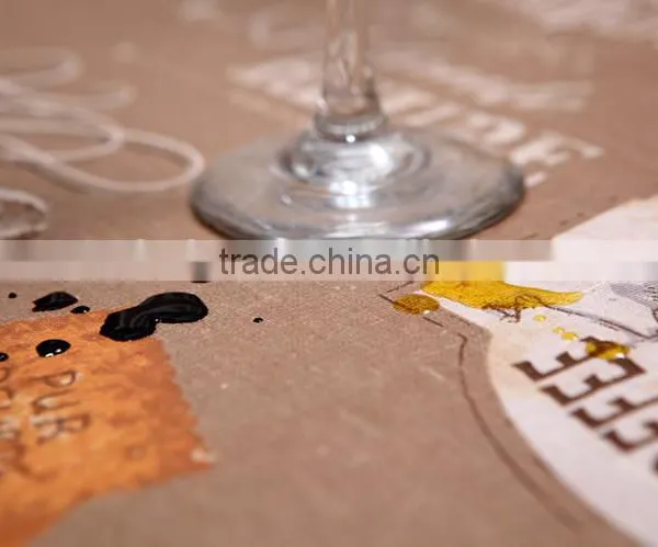 2015 New Design Table Cover, Table Cloth Fabric, Table Cloth Design, Table Cloth Factory photo-4