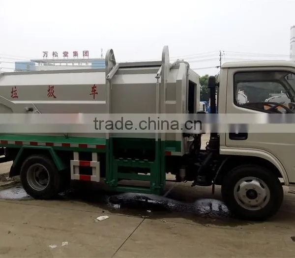 New Models Dongfeng Multifuction Seal Dump Garbage Trucks for Sale photo-2