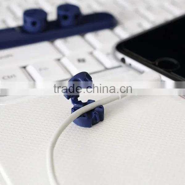 Creative Smart Magnetic Desktop Wire Cable Clip Cable Organizer photo-2