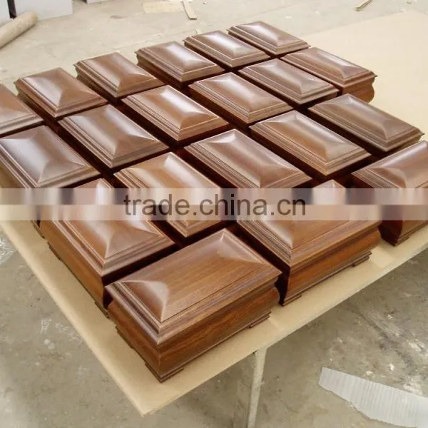 Nantong Millionaire Solid Mahogany Wooden Cremation Urn photo-6