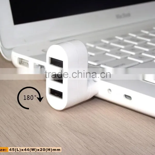 3 Ports Mini Usb Hub photo-4