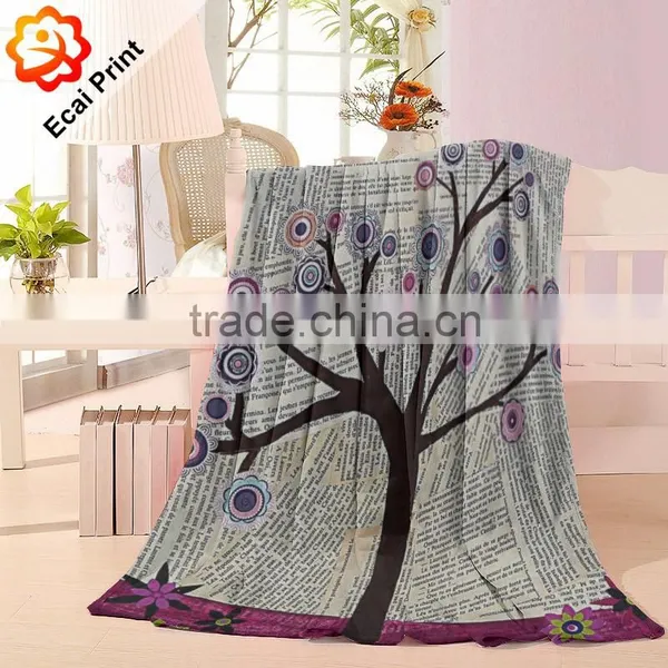 2016 Colourful Custom Made Printing Blanket on the Bed photo-3