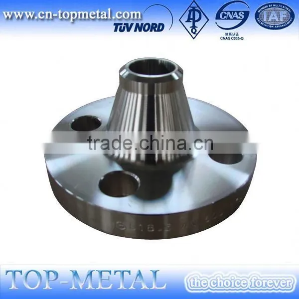 Stainless Steel Raised Face Long Weld Neck Pipe Flange photo-3