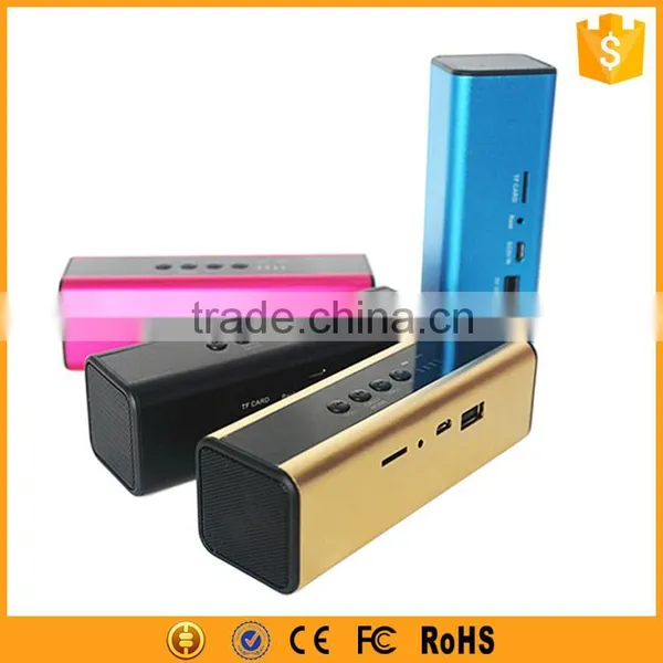 Portable Blutooth Speaker Wireless Custom Aluminium Speaker Bluetooth