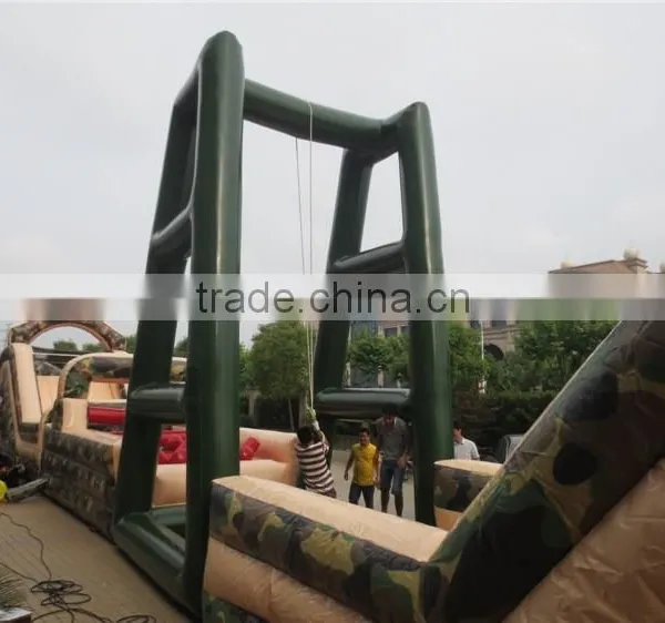 Super Long Military Adult Inflatable Obstacle Course for Sale photo-2