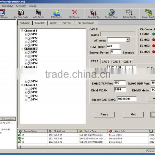 Catv Qam Modulator Dvb-c Headend(8*ASI IN,4*DVB-C RF Out) photo-5