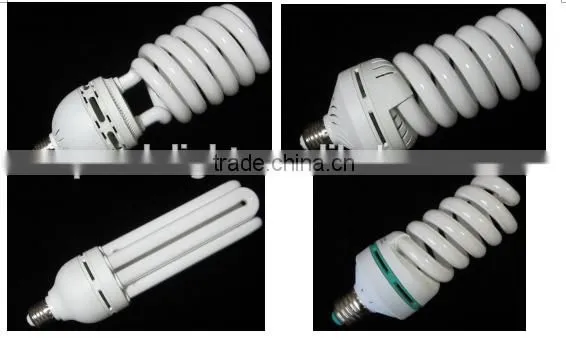 8000H Tri-color Half Spiral 36w Cfl Energy Saving Bulb, Cfl Rawmaterial;SKD/Complete Lamp
