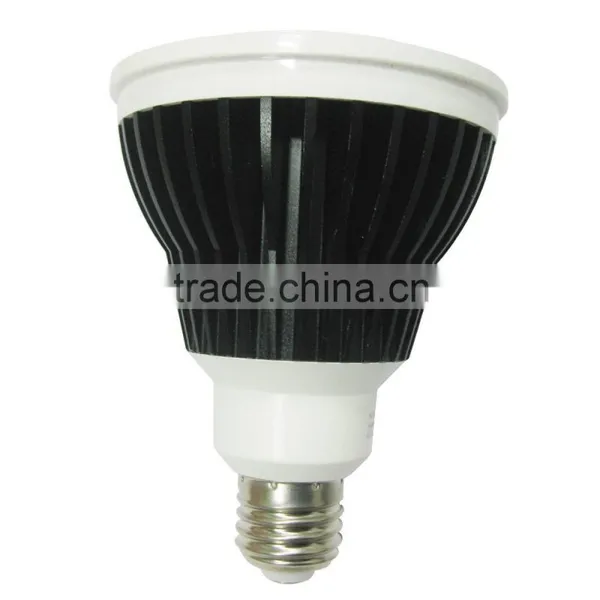 18W E26/E27 COB LED Par30 With Black Aluminum Housing photo-3