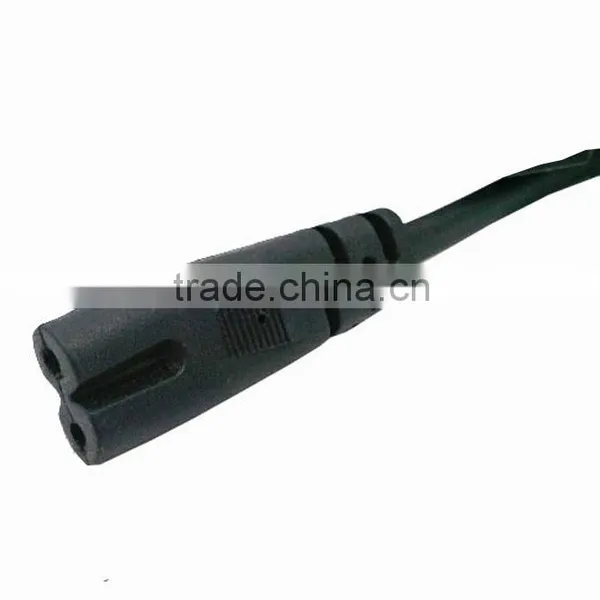 China Manufacturer of Power Cable/ European Strand 8 Tail 2 Pin Power Cord photo-3