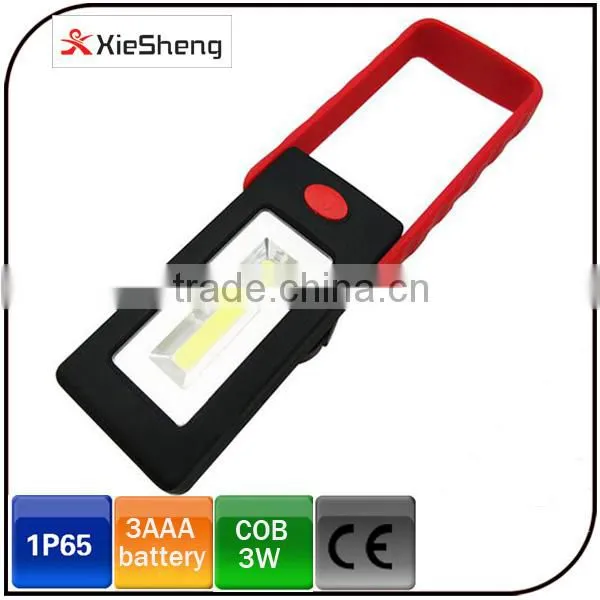 Garage Flashlight for Home Auto Camping Emergency COB Ultra Bright Inspection Flood Light Hanging Hook LED Work Light Lamp