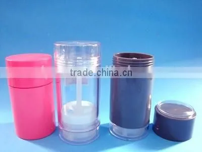 AS Clear Deodorant Stick Container, 30g 50g Plastic Cylinder Deodorant Container Quality Choice photo-2