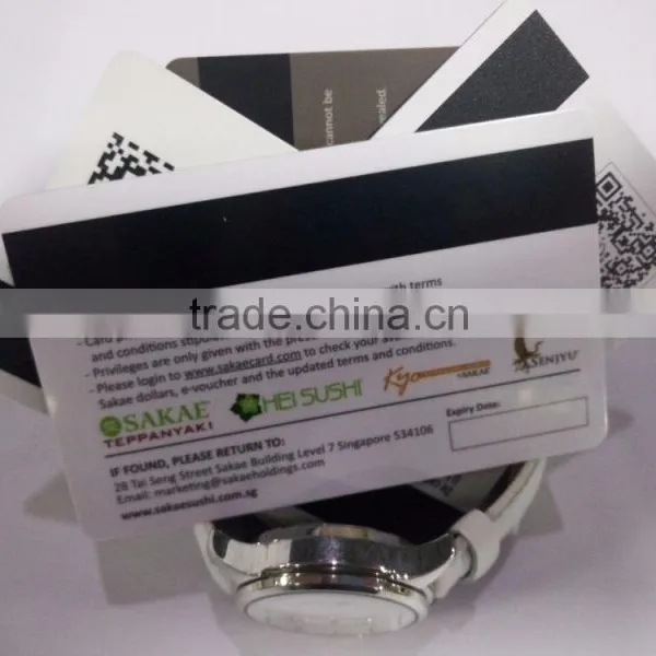 Hico Magnetic Stripe Plastic Card With QR Code Business Card Supplier's Choice photo-2