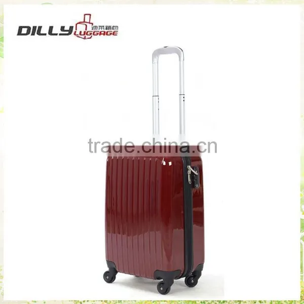 Abs pc Luggage Carry on Lightweight Luggage Travel Trolley Abs pc Luggage photo-6