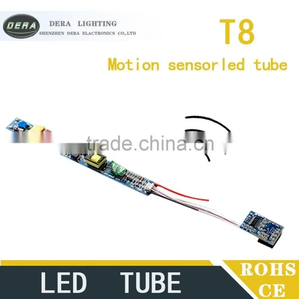 t8 Led Tubes G13 9w Dimmable Microwave Motion Sensor T8 LED Tube photo-5