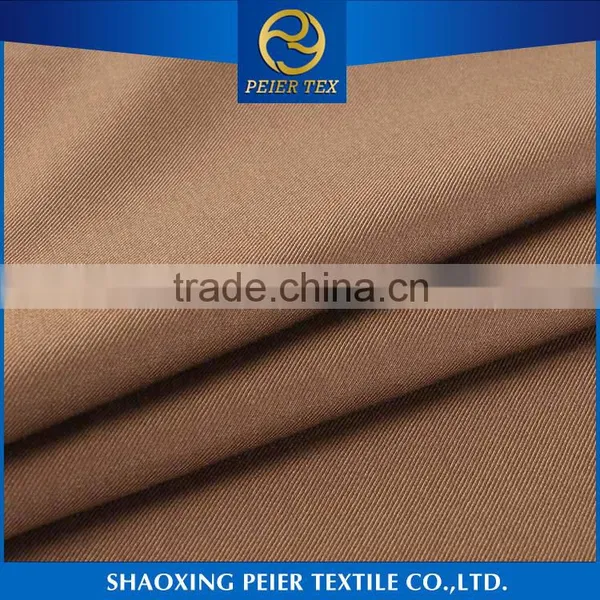 Dress Fabric Supplier Soft tr Tropical Factory Polyester Velvet Fabric With Burnout Tricotine Suiting Fabric photo-2