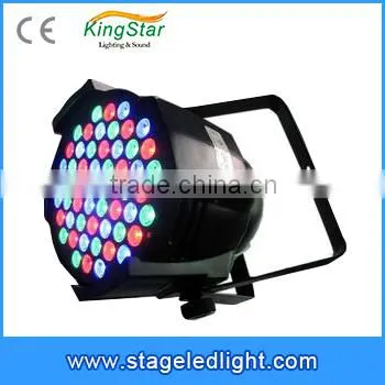 2015 China Factory Battery Powered Christmas 54x1W RGBW 4-in-1Quad LED Stage Par Can Light for Sale Bar Club Show Disco DJ Party photo-2