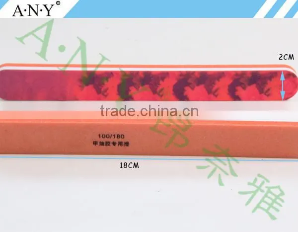 Professional Nail Care Tools Sponge Colour Nail File Emery Sand photo-3