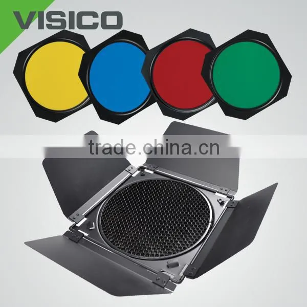 Honeycomb With Color Filters for Studio Flash Light photo-5