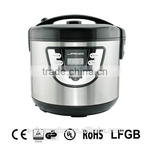 Color Stainless Steel Shell Automatic Multi Function Electric Rice Cooker photo-4