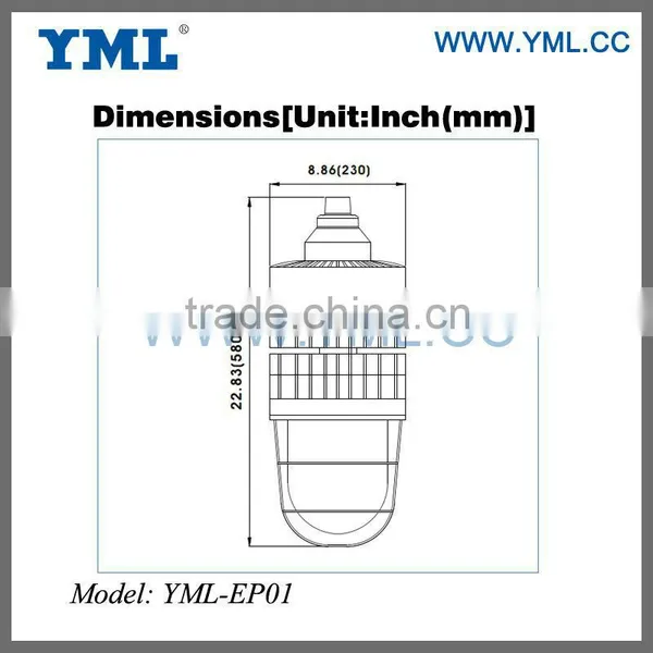 Highest Cost Performance Induction Lamp Explosion Proof Light photo-2