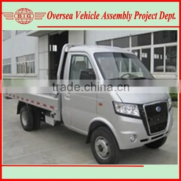 Assemble RHD/LHD Single Cabin Gasoline 1 Ton Truck With SKD/CKD