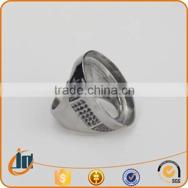 Fashion Ring,Best Price Multi Colorful 316L Stainless Steel Indonesia Men Titanium Rings For Gemstone photo-4