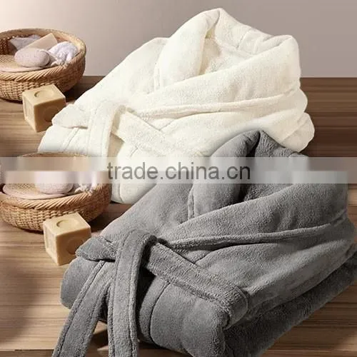 Super Soft Men Sex With Animal Photo Coral Fleece Bathrobe photo-2