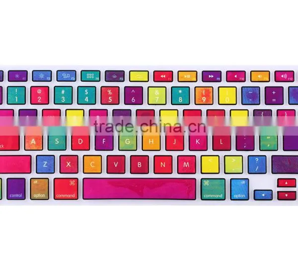 Colorful Silicone Notebook Keyboard Cover Case photo-4