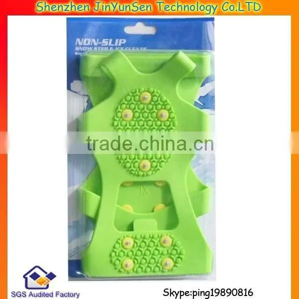 Safety Rubber Non-slip Ice Grip for Shoes Snow/ice Grip