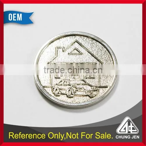 China Supplier Metal Soft Cloisonne Oem Custom Token Coin photo-3