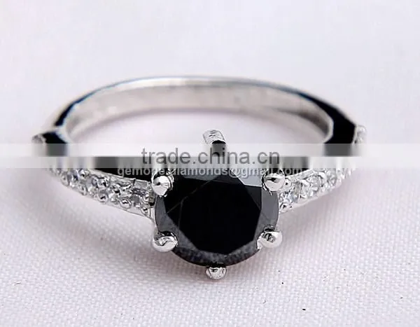 Black Moissanite Rings Wholesaler In India photo-4