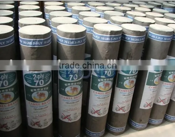 Good Supplier: 1m x 10m/20m/roll, Bitumen and Asphalt Roofing Felt photo-3