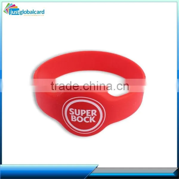 Latest Design Professional Waterproof RFID Wristband Chip FM1108/ RFID Smart Card With Custom Cards Printing