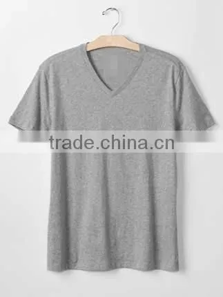 Wholesale Cheap Plain Deep v Neck Shirts for Men photo-2