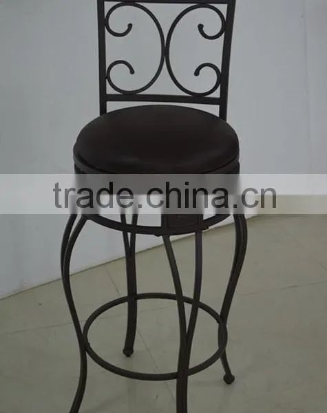 Wholesale Iron Steel Banquet Chair Furniture Famous Design Indoor Wrought Iron Chairs for Sale photo-3