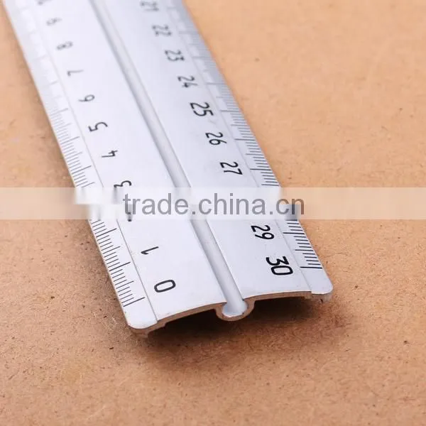 Aluminium Rule Cutting Ruler With Handle 12" Ruler With Level photo-2