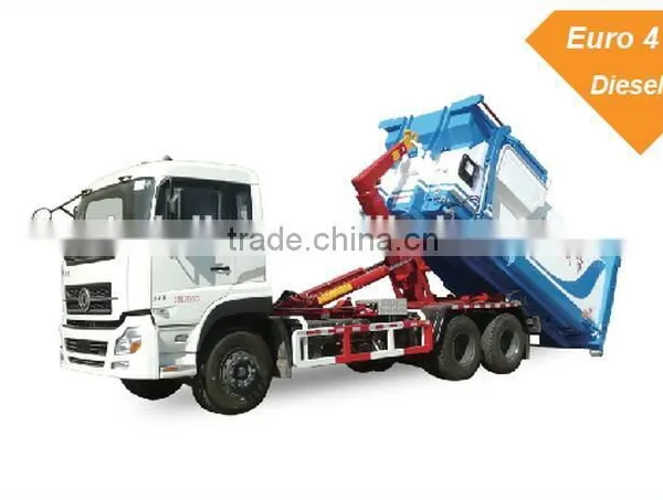 2016 Europe Market Hook Lift Garbage Compactor Truck