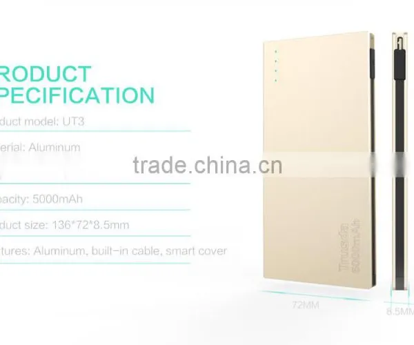 Polymer Ultra Thin 5000mAh Power Bank for Sumsung Note7 photo-2