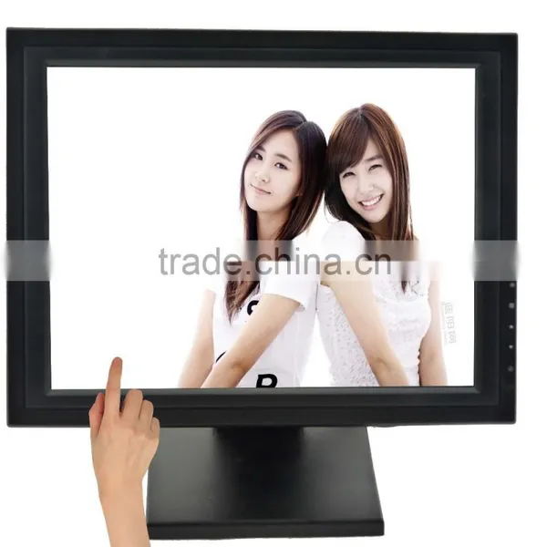 Square Screen 17" Resistive Touch Scteen LCD Monitor For POS ATM photo-2